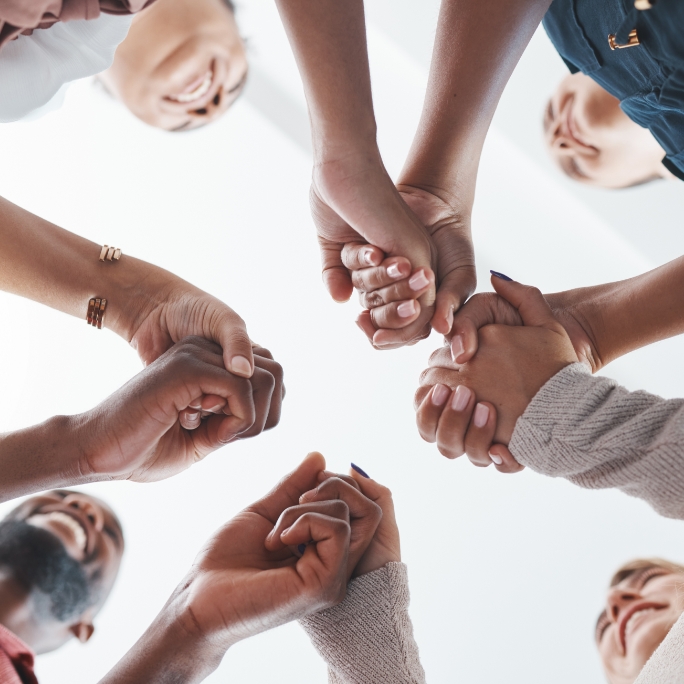 circle hands